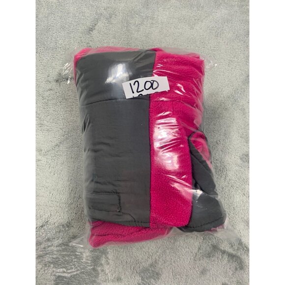 The North Face Jacket Women XS Pink Gray Denali Fleece Full Zip Outdoor Logo - Picture 11 of 11